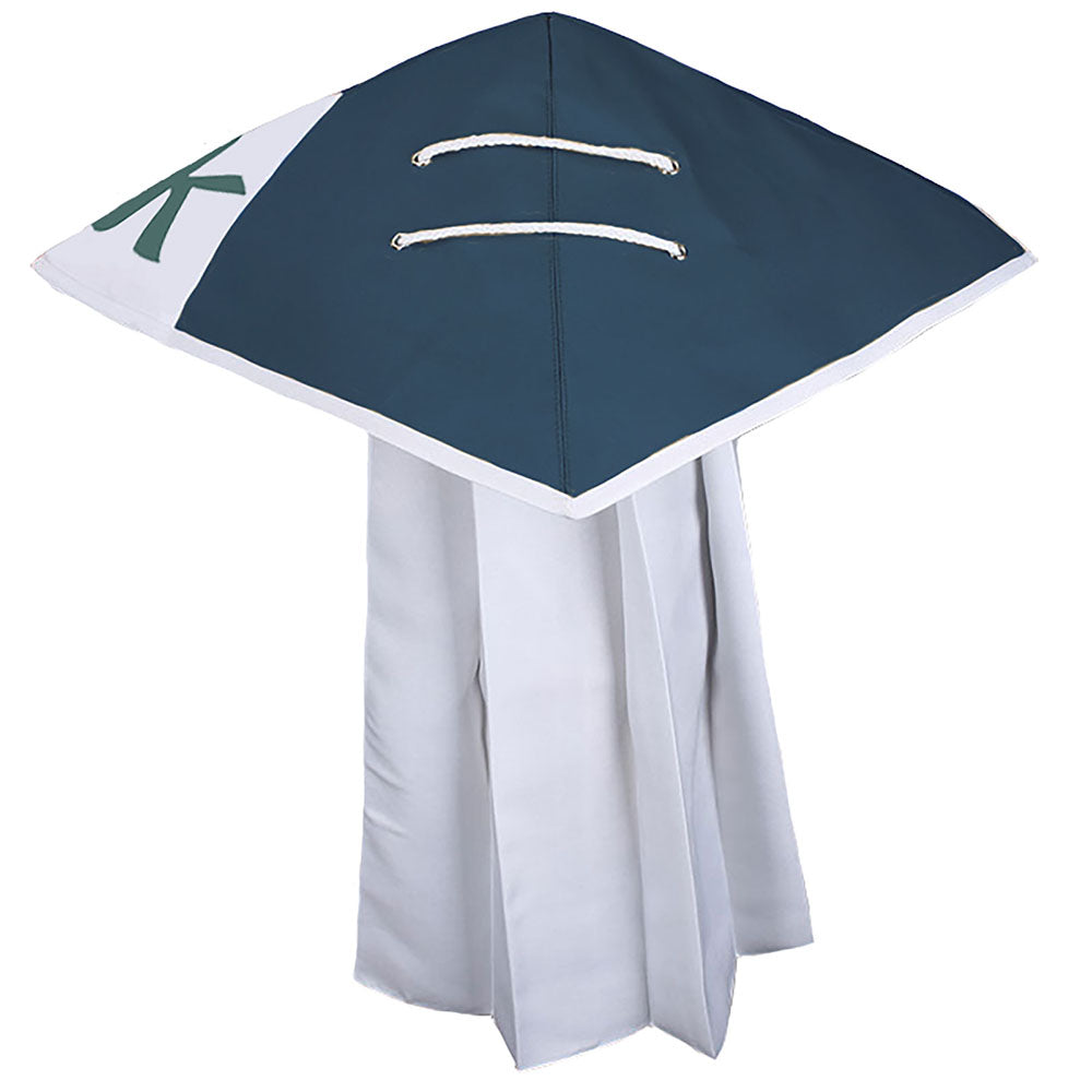 Anime Naruto Costume Mizukage Mei Terumi Cosplay Blue Dress Costume with Mizukage Hat for Women Kids