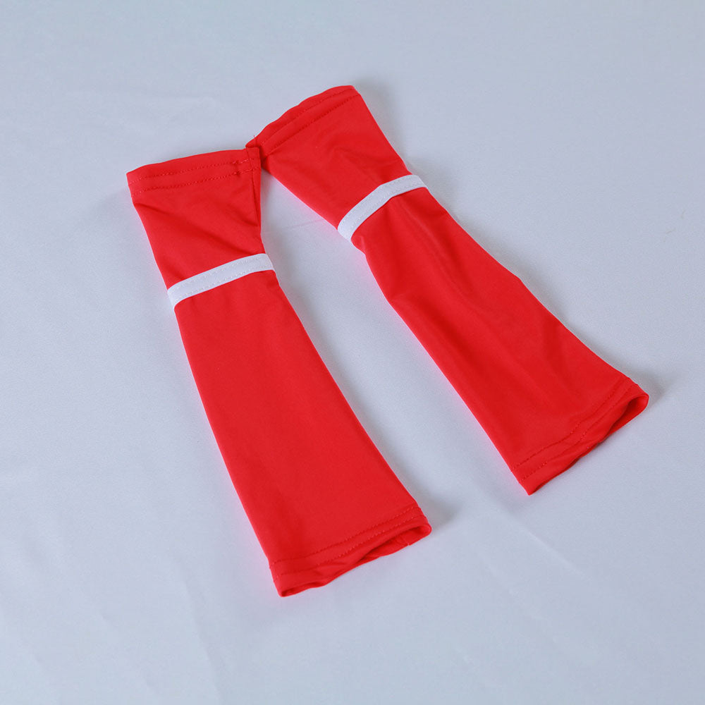 Game King of Fighters (KOF) Mai Shiranui Costume Outfit with Accessories Women and Kids Halloween