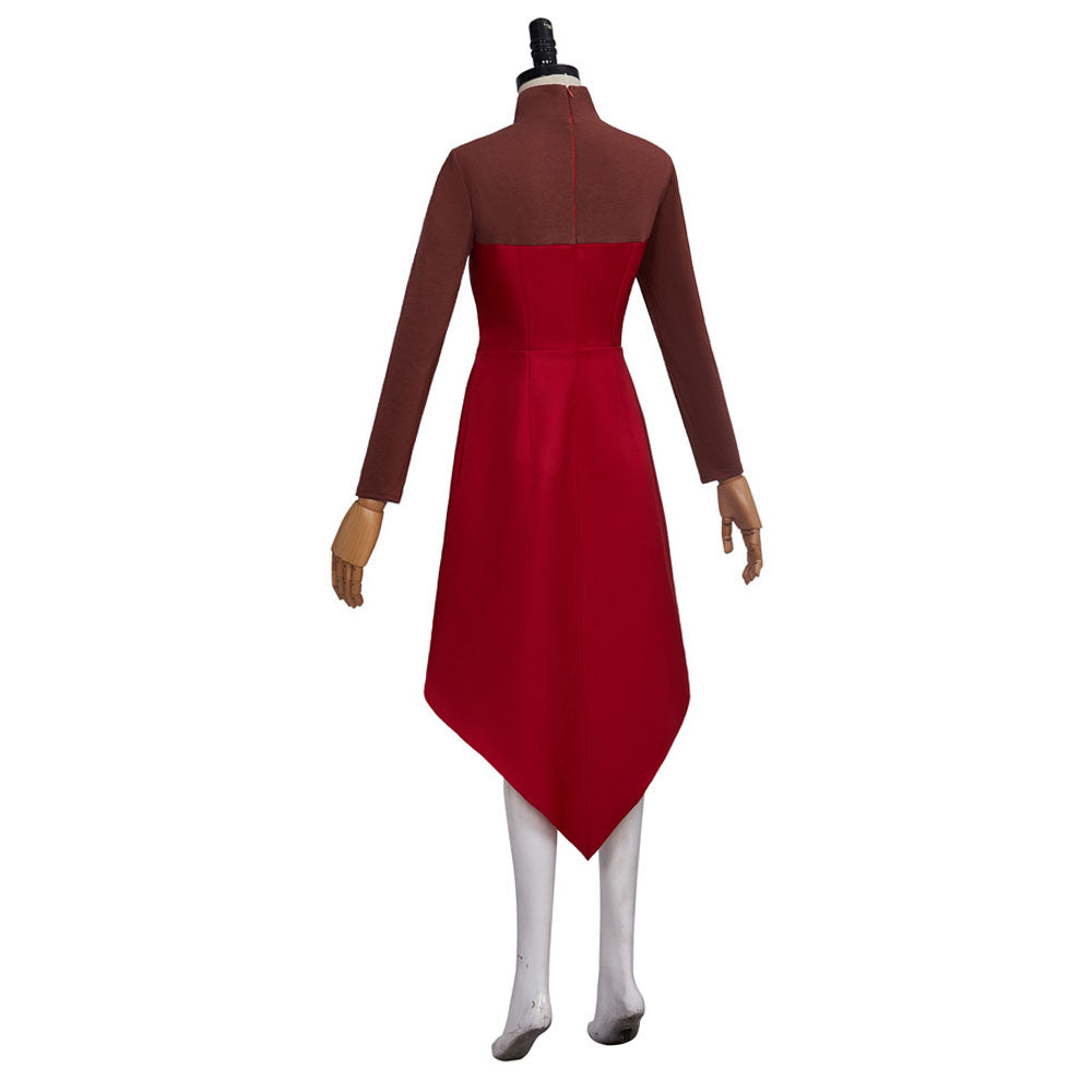 The Owl House Costume Eda Raine king Cosply Dress for Women Halloween