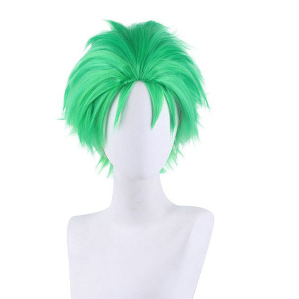 Anime Pirate Green Swordsman Wig Unisex Halloween