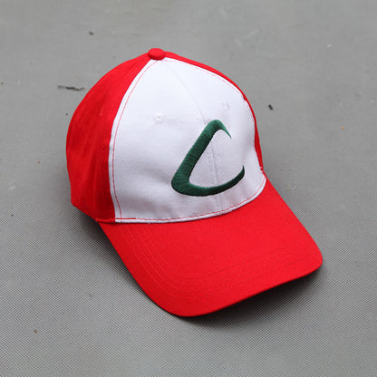 Anime Pokemon Costume Trainer Ash Ketchum Jacket Cosplay Quality full Suit Halloween for Men and Kids