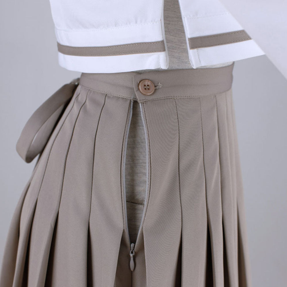 Anime Sailor Moon Costume Kino Makoto Sailor jupiter Cosplay Normal School Uniform