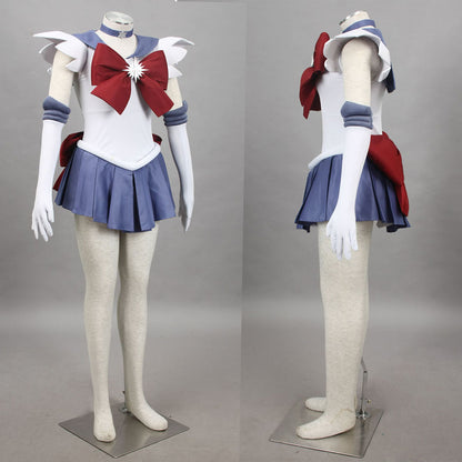 Anime Sailor Moon Costume Tomoyo Hotaru Sailor saturn Fighting Cosplay Outfit and Accessories Women and Kids Halloween