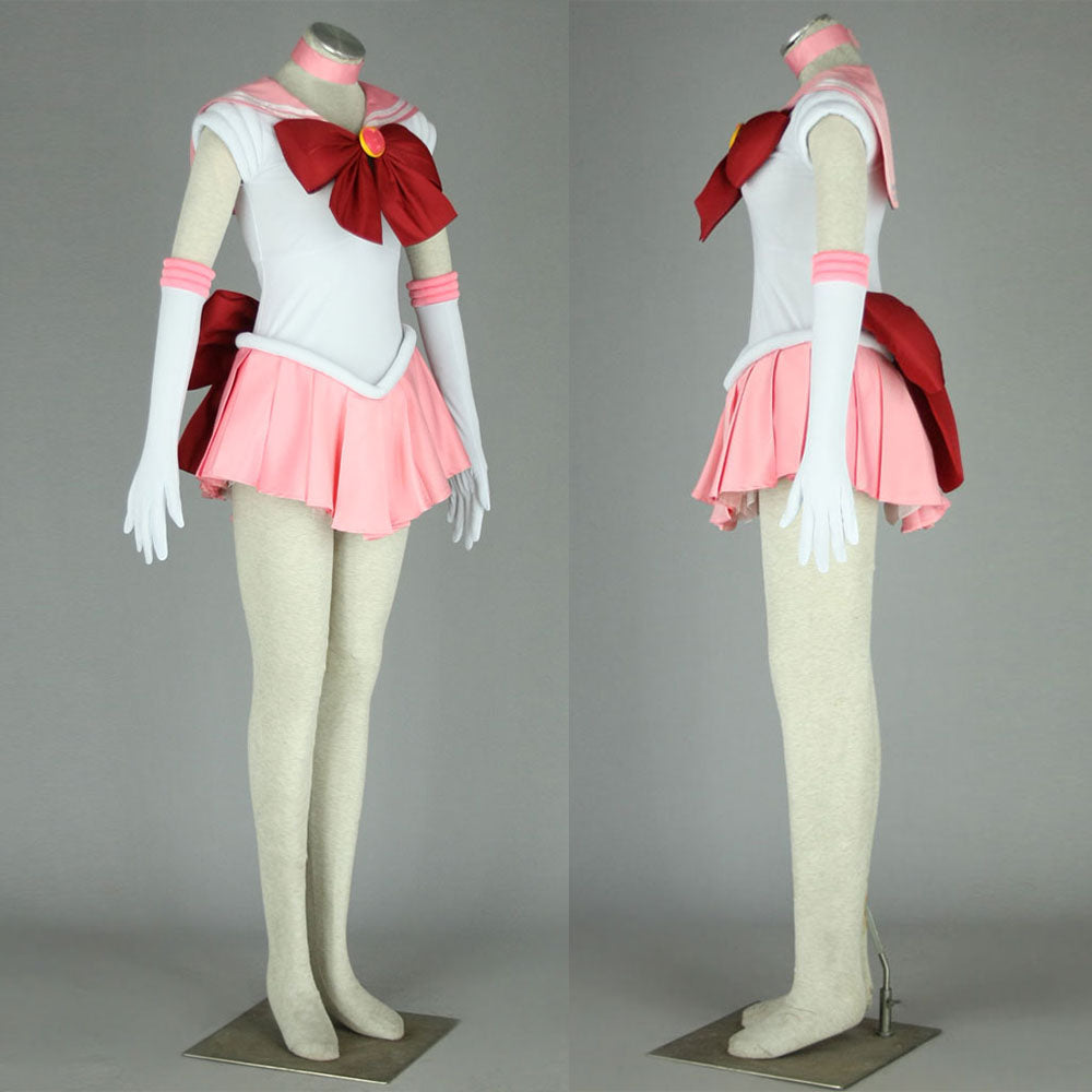 Anime Sailor Moon Costume Chibi usa Sailor chibi moon Fighting Cosplay Outfit and Accessories Women and Kids Halloween