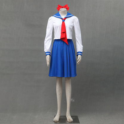 Anime Sailor Moon Costume Aino Minago Sailor venus Cosplay Normal School Uniform