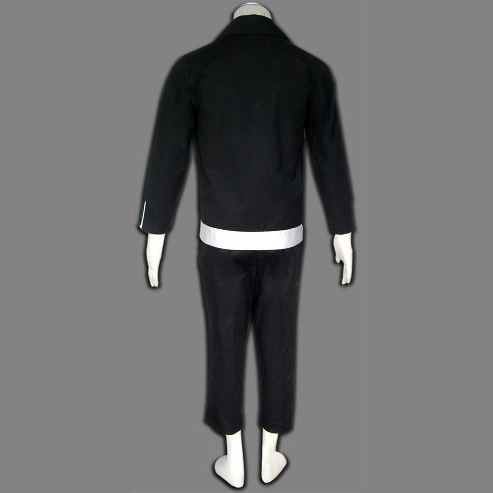 Anime Naruto Costume Kiba Cosplay Black Uniform with Headband for Men Kids Halloween