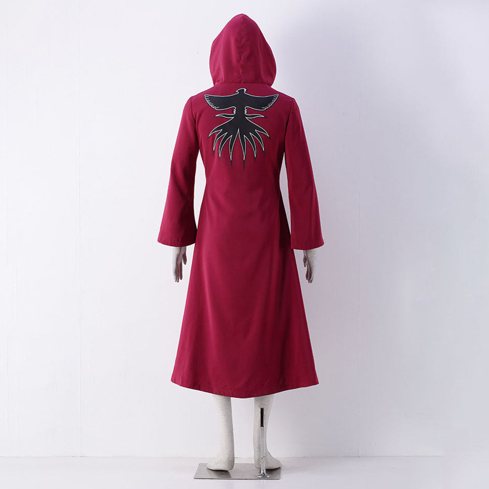 Anime Tokyo Ghoul Rabbit Aogiri Tree Cosplay Costume Red Cloak Robe Men and Kids Halloween