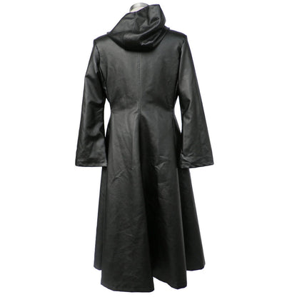 Kingdom Hearts Organization XIII Roxas Nobody Cosplay Costume Cloak Leather Robe Men and Kids