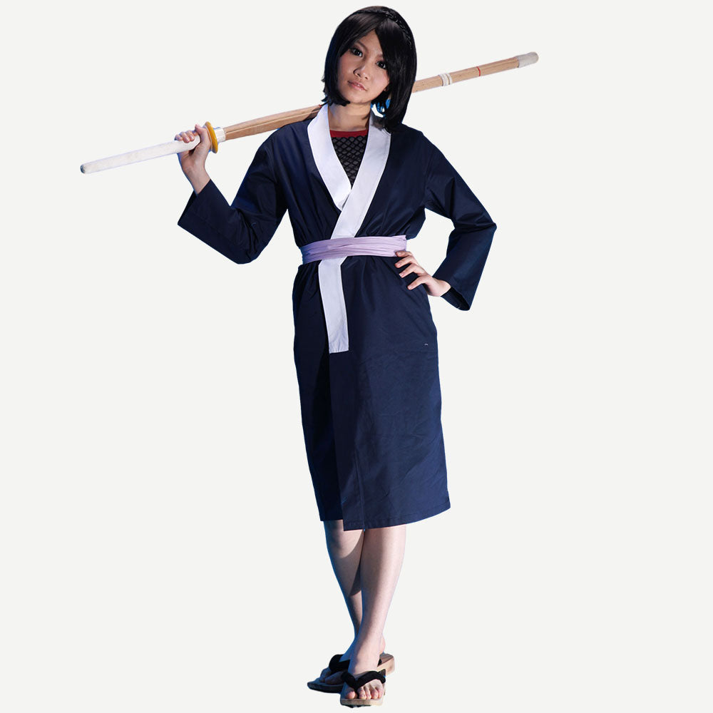 Anime Naruto Costume Shizune Cosplay Costume with Headband for Women Kids