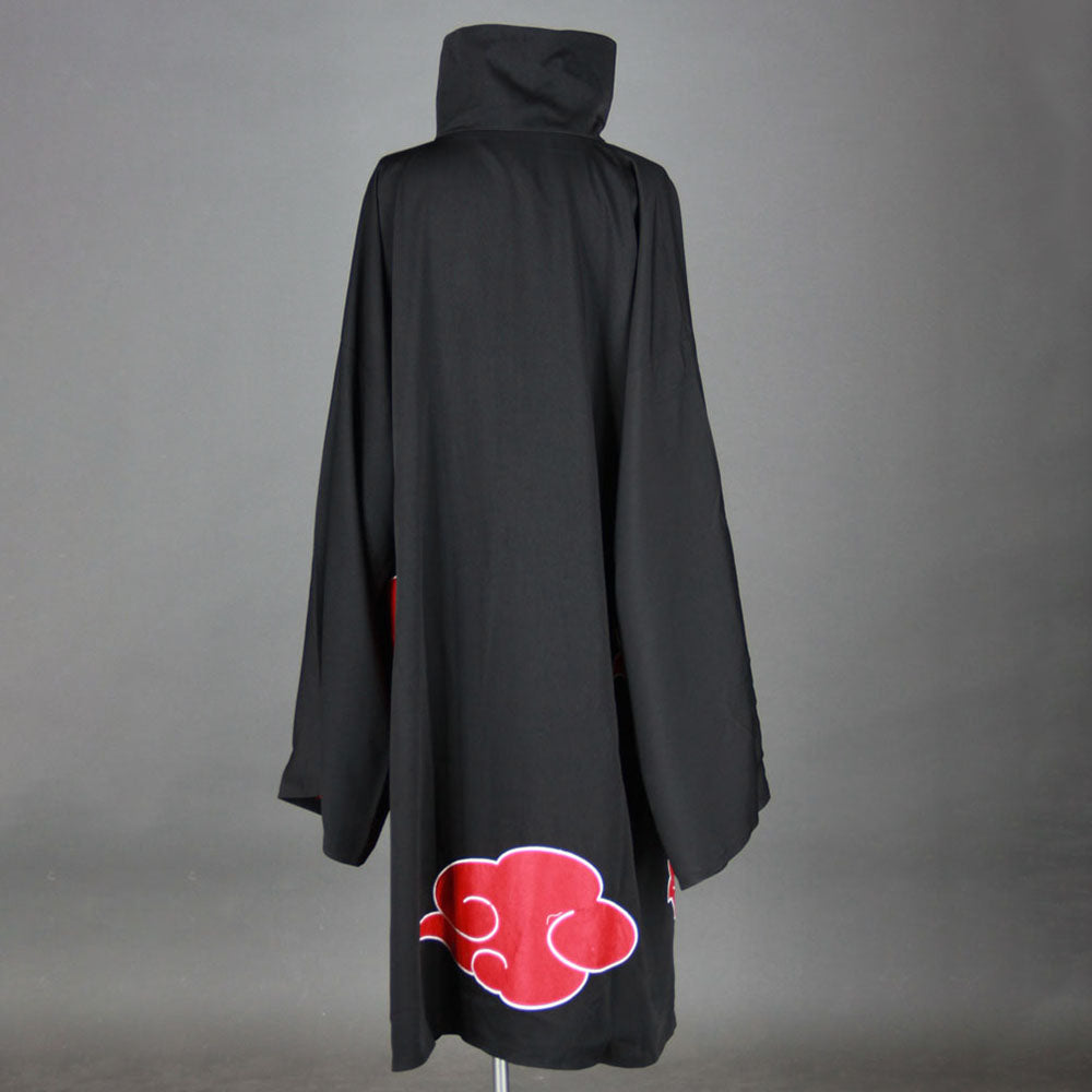 Anime Naruto Costume Akatsuki Pain Nagato Cosplay Cloak with Headband for Men Kids Halloween