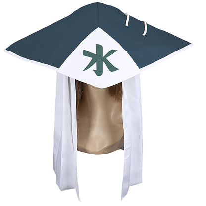 Anime Naruto Costume Mizukage Mei Terumi Cosplay Blue Dress Costume with Mizukage  Hat for Women Kids