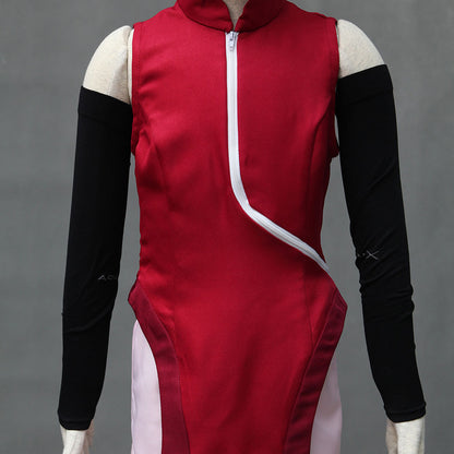 Anime Boruto Costume Sarada Uchiha Cosplay Outfit with Accessories for Women Kids