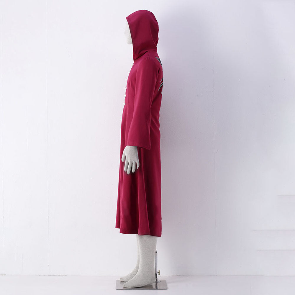 Anime Tokyo Ghoul Rabbit Aogiri Tree Cosplay Costume Red Cloak Robe Men and Kids Halloween