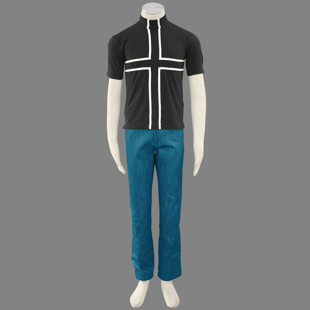 Game King of Fighters (KOF) Kyo Kusanagi Costume White Cosplay Outfit Men and Kids Halloween