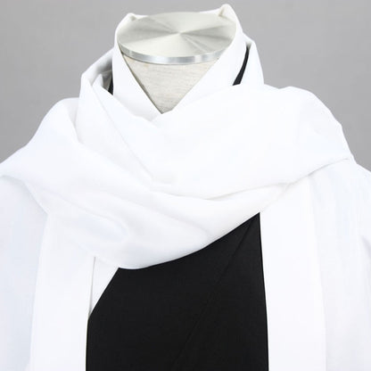 Anime 6th Division Captain White Scarf Noble Swordsman Cosplay Costume for Men Kids