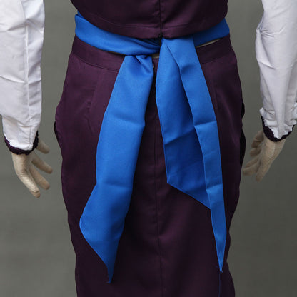 Anime Naruto Costume Ino Yamanaka Girl Cosplay Purple Outfit for Women and Kids
