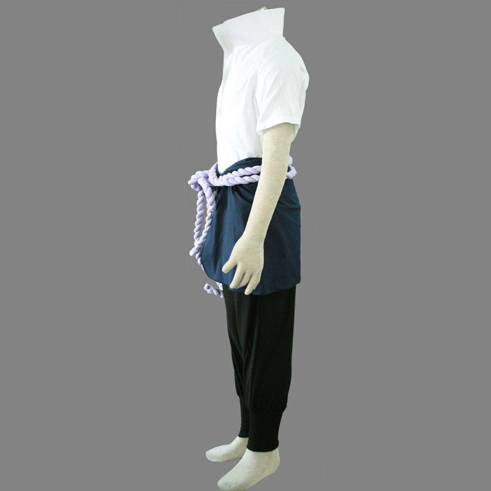 Anime Naruto Costume Sasuke Snake Style Cosplay Costume for Men Kids