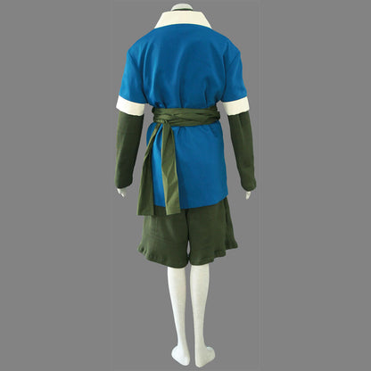 Anime Naruto Costume Haku Cosplay Costume with Accessories for Men Kids