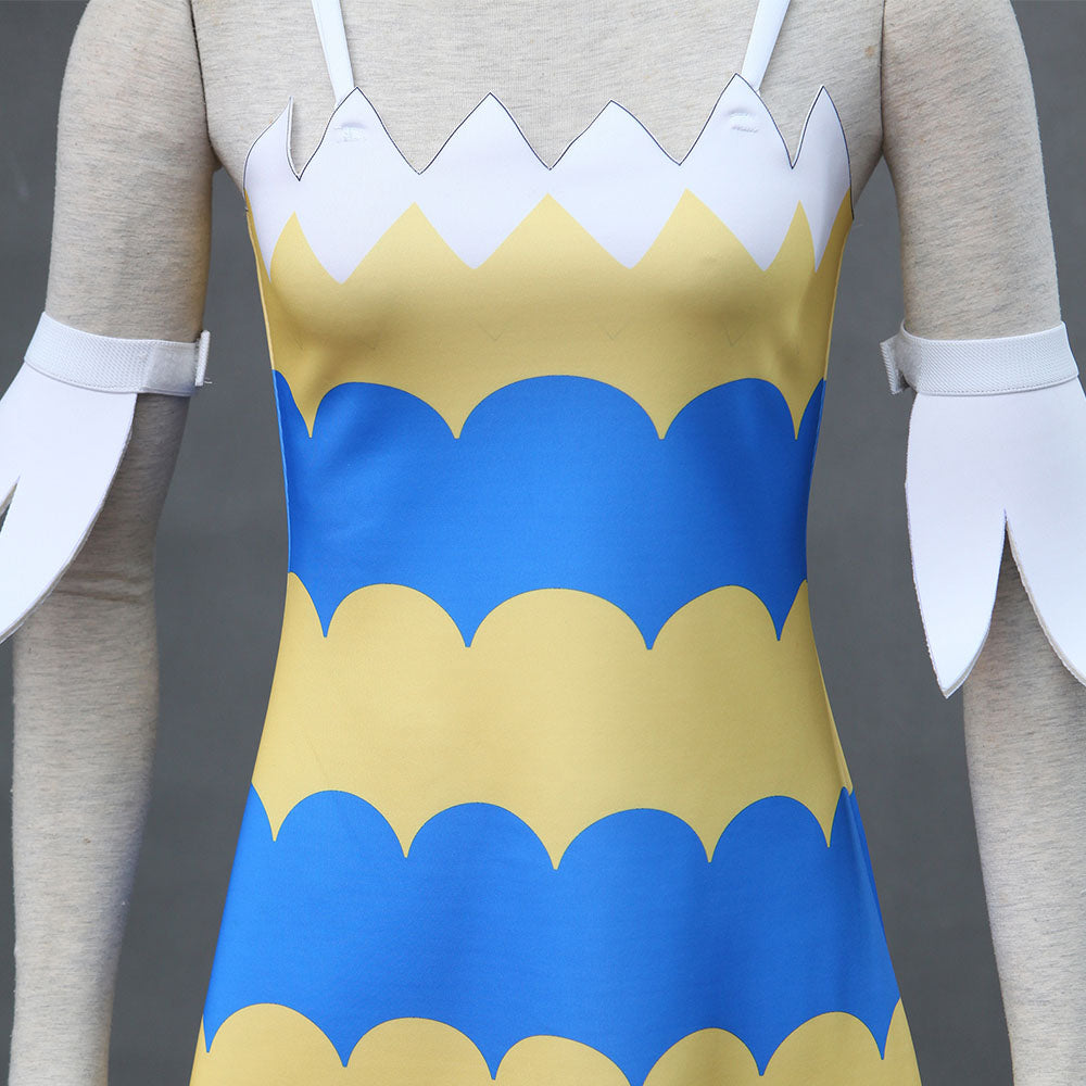 Anime Fairy Tail Wendy Marvell First Appearance Cosplay Costume Dress Women Kids Halloween