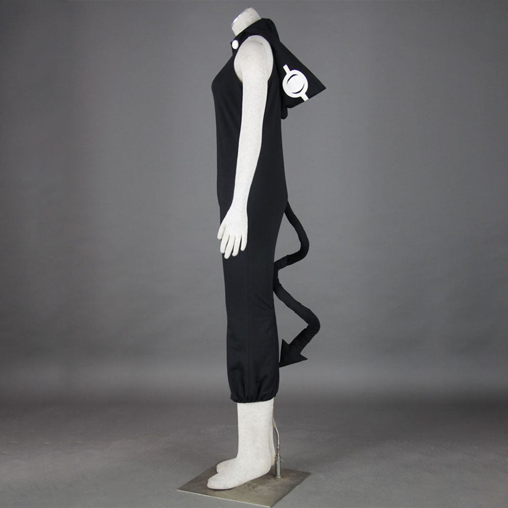 Anime Soul Eater Medusa Cosplay Costume Jumpsuit with Tail Women and Kids Halloween