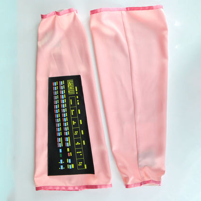 Cherry Blossom Pink Virtual Singer Cosplay Costume Outfit with Accessories for Women Kids
