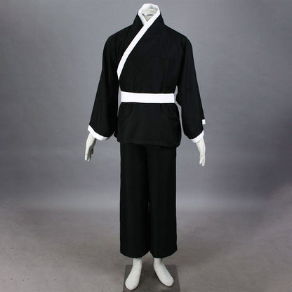 Anime 8th Division Captain Straw Hat Floral Haori Swordsman Cosplay Costume Set for Men and Kids