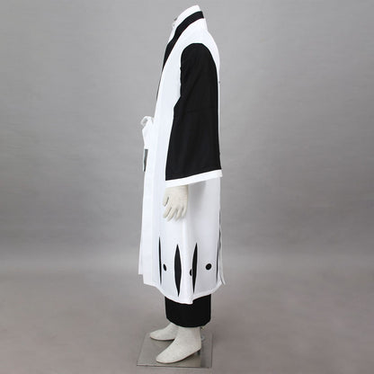 Anime 10th Division Captain Ice Blade Young Commander Cosplay Outfit for Men Kids