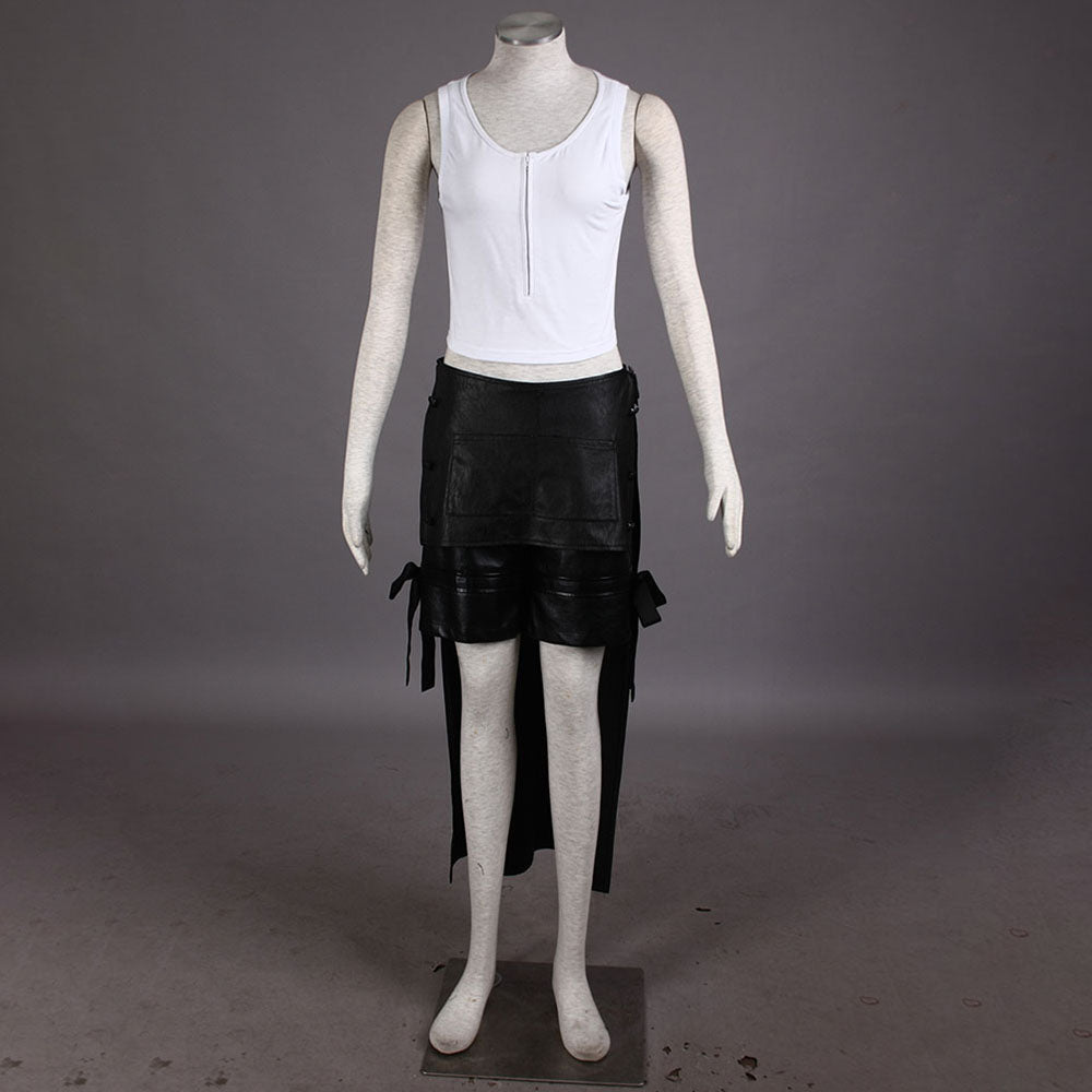 Game Final Fantasy 7 Tifa Lockhart Cosplay Costume Outfit with Accessories Women Kids Halloween
