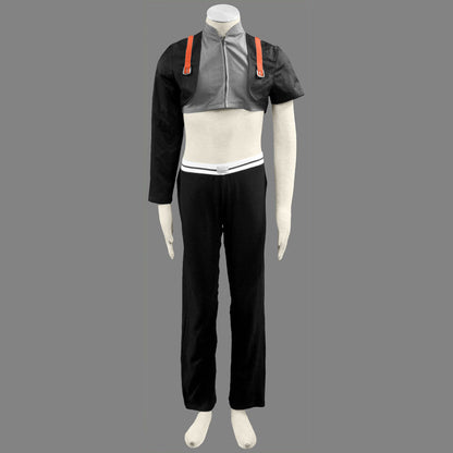 Anime Naruto Costume  Cosplay Costume with Headband for Men Kids