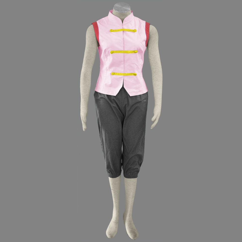 Anime Naruto Costume Tenten Cosplay Costume Outfit for Women Kids