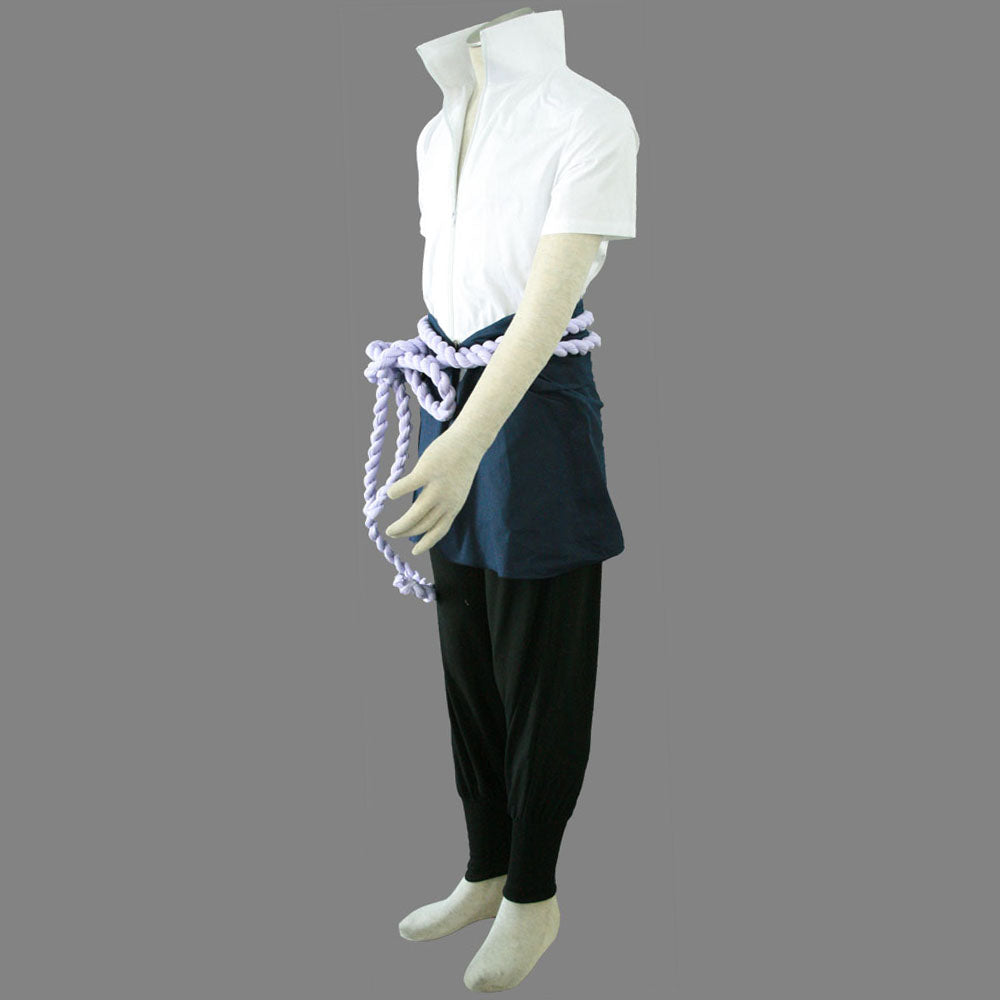 Anime Naruto Costume Sasuke Snake Style Cosplay Costume for Men Kids