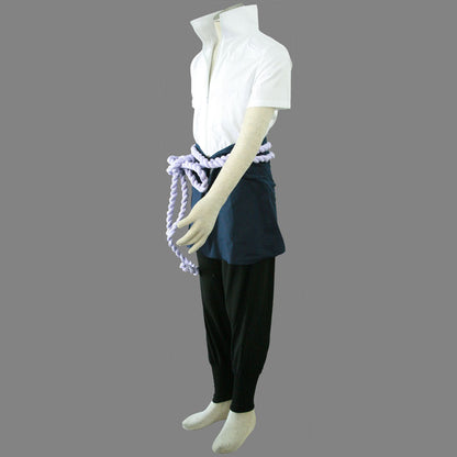 Anime Naruto Costume Sasuke Snake Style Cosplay Costume for Men Kids