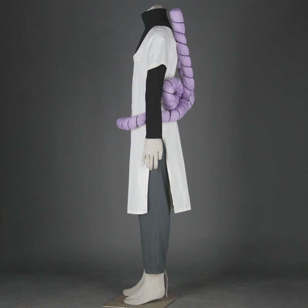 Anime Naruto Costume Snake Sage Orochimaru Cosplay Costume with Huge Purple Rope for Men Kids