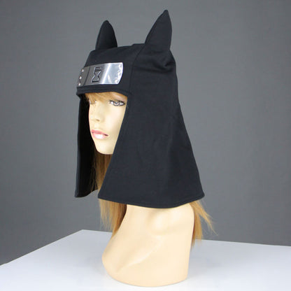 Anime Naruto Costume Kankuro Cosplay Costume with Cat Ear Hat for Men Kids