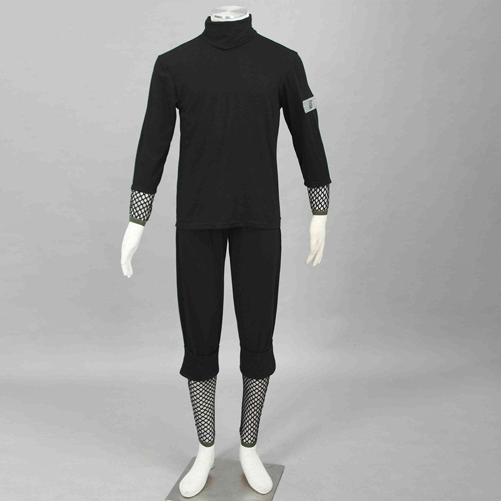 Anime Naruto Costume Shikamaru Nara Ninja War Cosplay Costume for Men Kids Halloween