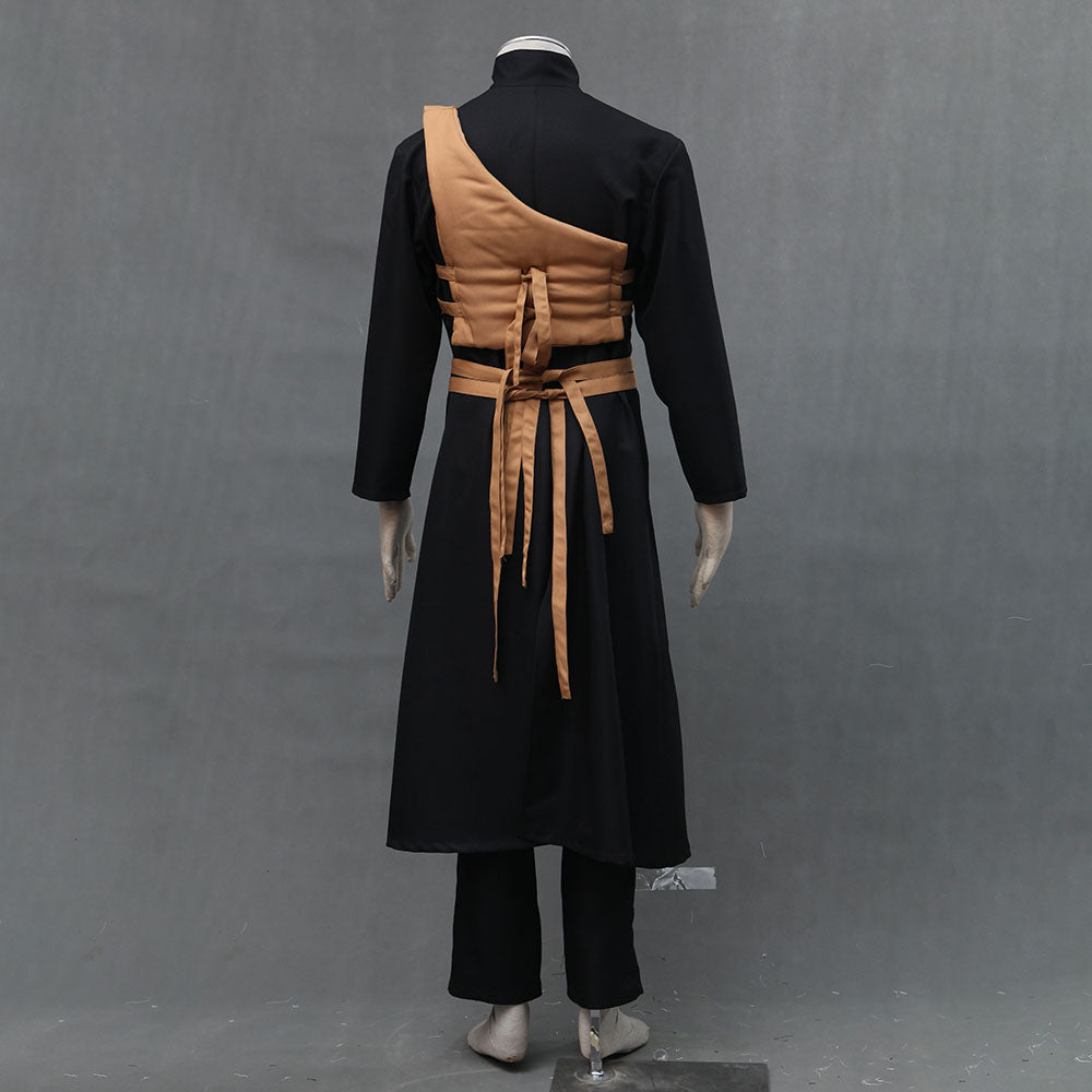 Anime Naruto Costume Gaara Cosplay Black Costume Outfit for Men Kids Halloween