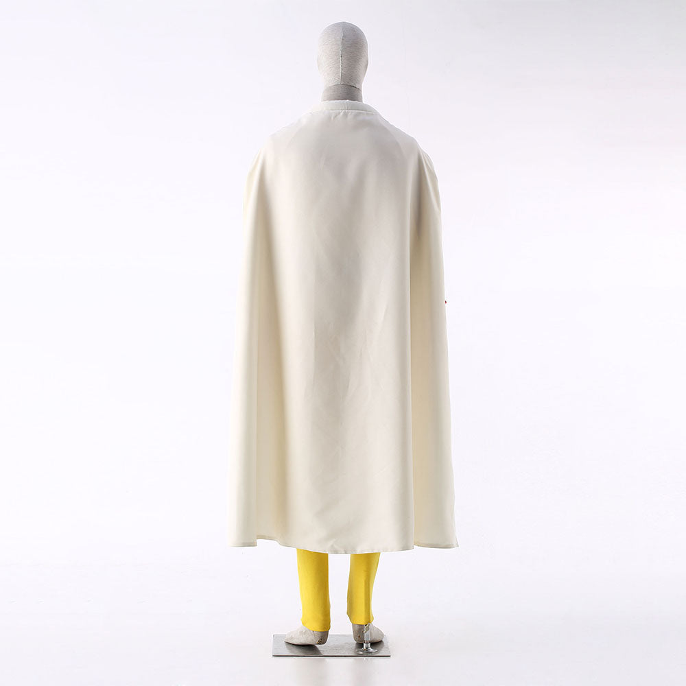 Anime One-Punch Man Saitama Cosplay Costume full Outfit Men Kids Halloween