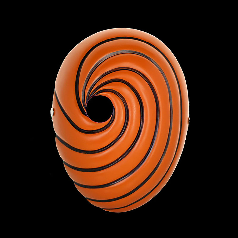 Anime Naruto Costume Obito Tobi Cosplay Spiral Mask for Adults Kids Halloween