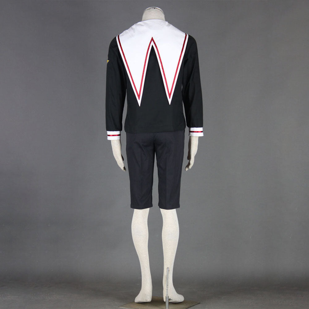 Cardcaptor Sakura LI Syaoran Costume Cosplay Outfits School Uniform Men and Kids Halloween