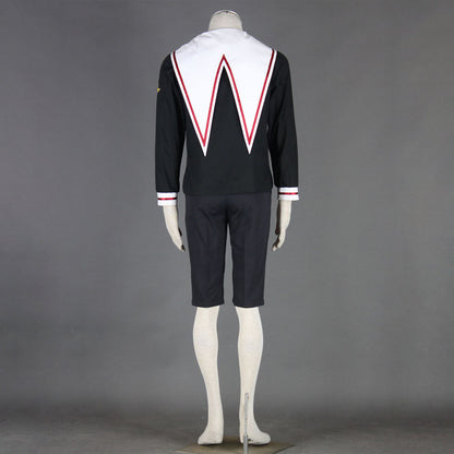 Cardcaptor Sakura LI Syaoran Costume Cosplay Outfits School Uniform Men and Kids Halloween