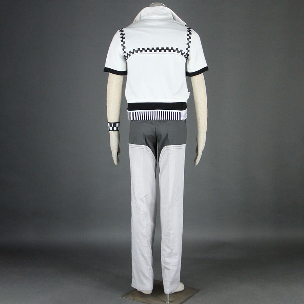 Game Kingdom Hearts Roxas Cosplay Costume Outfits with Accessories Men and Kids Halloween