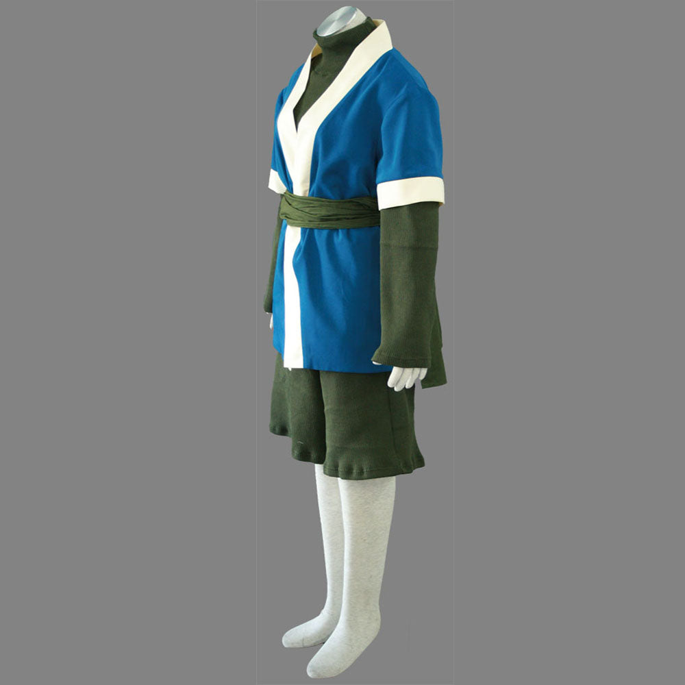Anime Naruto Costume Haku Cosplay Costume with Accessories for Men Kids