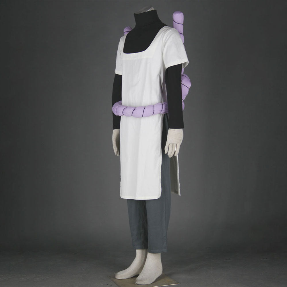 Anime Naruto Costume Snake Sage Orochimaru Cosplay Costume with Huge Purple Rope for Men Kids
