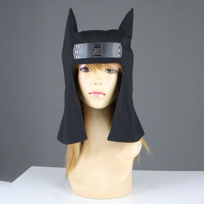 Anime Naruto Costume Kankuro Cosplay Costume with Cat Ear Hat for Men Kids