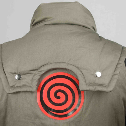 Anime Naruto Costume Shikamaru Nara Ninja War Cosplay Costume for Men Kids Halloween