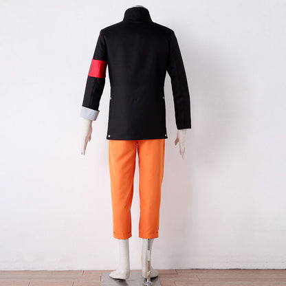 Naruto The Last Costume Naruto Cosplay Uniform with Headband for Men Kids Halloween