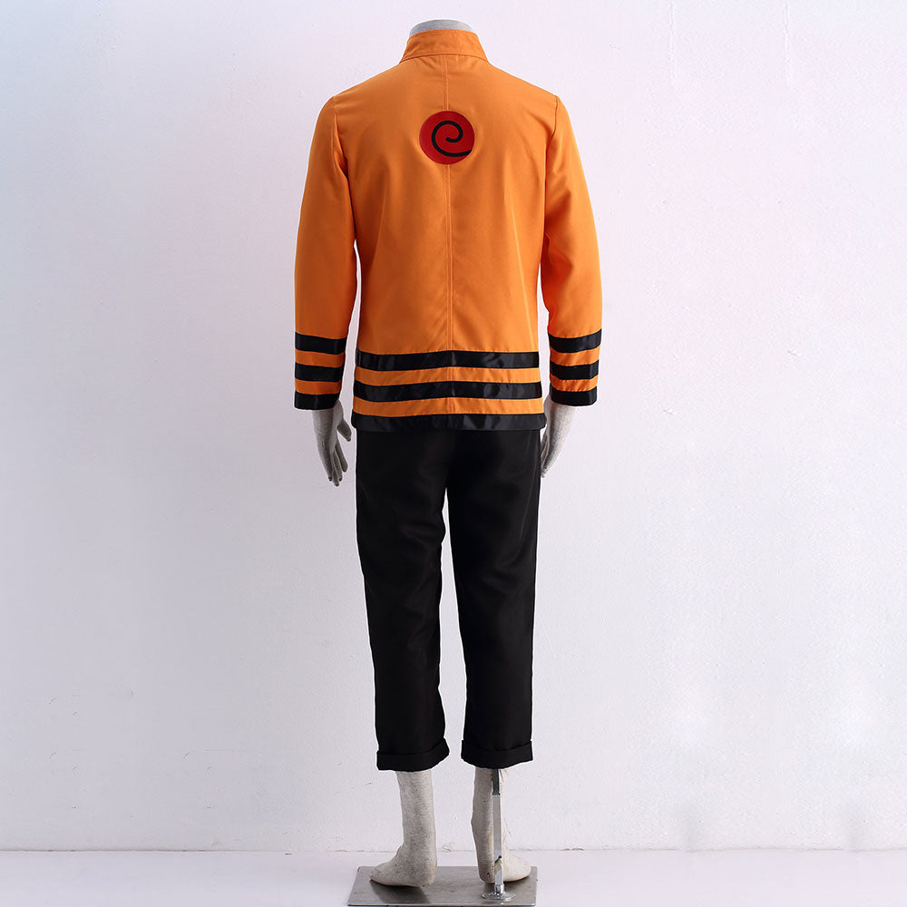 Anime Boruto Costume Naruto as Father Cosplay Uniform for Men Kids Halloween