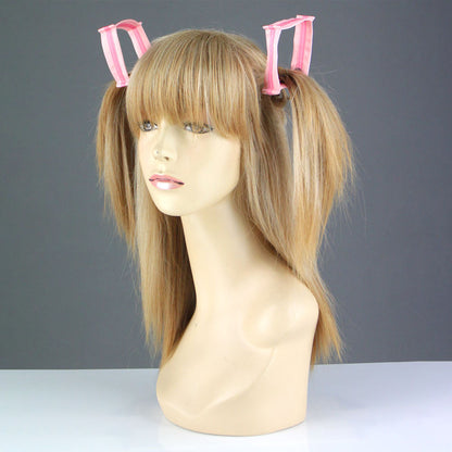 Cherry Blossom Pink Virtual Singer Cosplay Costume Outfit with Accessories for Women Kids