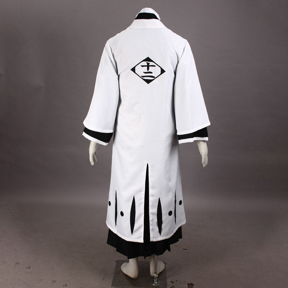 Anime 12th Division Captain Mad Scientist Cosplay Costume Outfit for Men and Kids