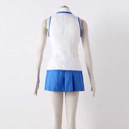 Anime Fairy Tail Lucy Heartfilia Cosplay Costume Uniform Women Kids Halloween